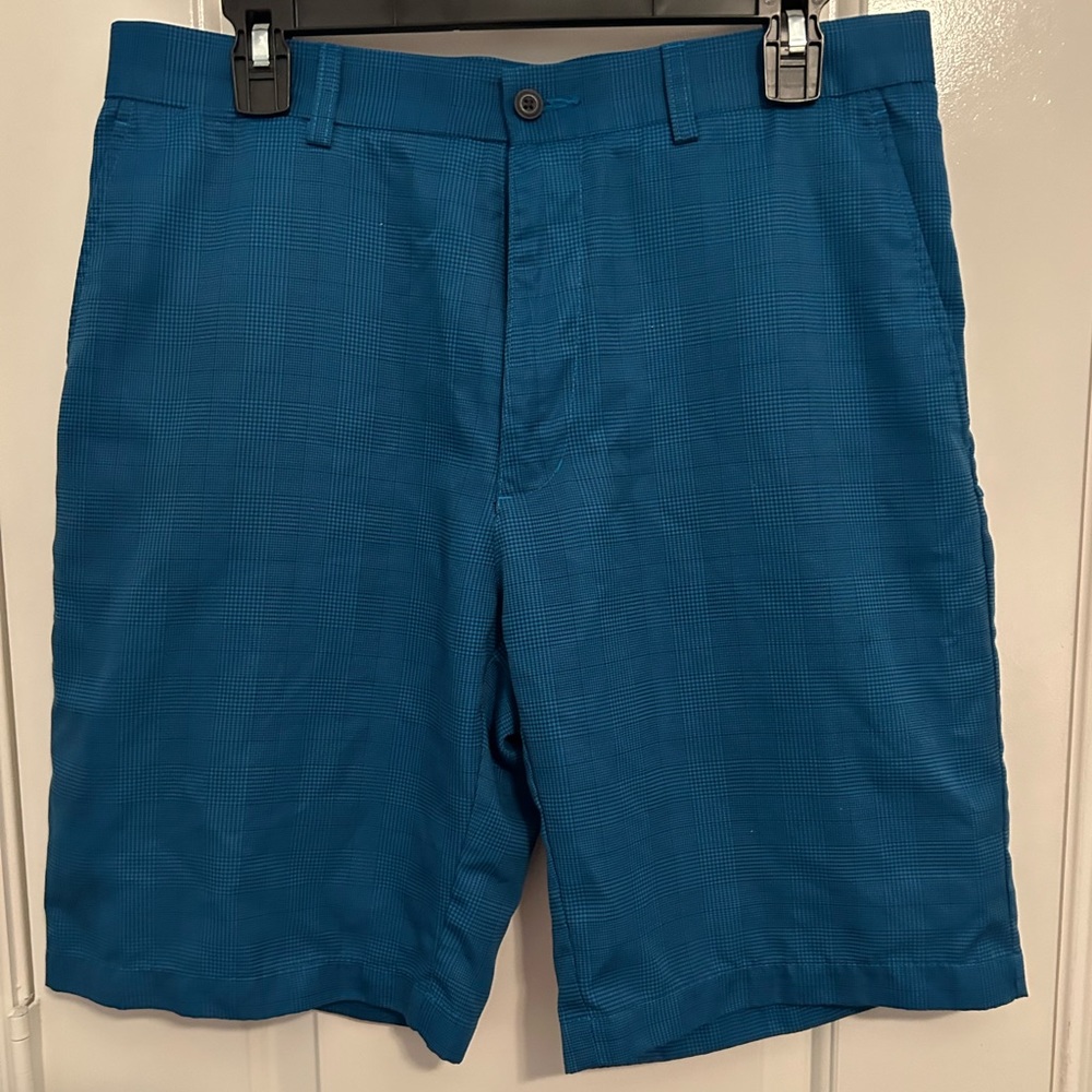 PGA TOUR BLUE GOLF SHORTS